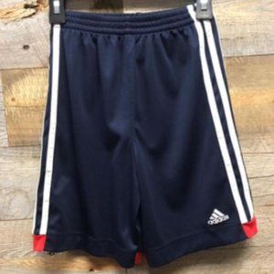 Boy's Adidas Athletic Shorts Navy Blue Size 7